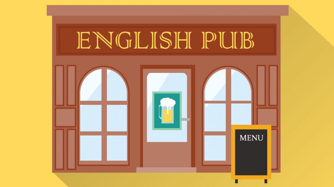 English Pub Illustration